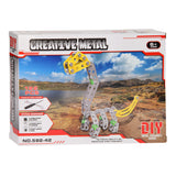 Constructieset metaal dino, 122 dlg. - afbeelding 5