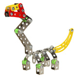 Constructieset metaal dino, 122 dlg. - afbeelding 2