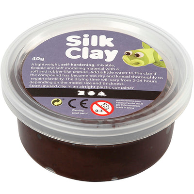 Silk clay https: www.cchobby.nl silk-clayr-bruin-40-gr-1-doosje