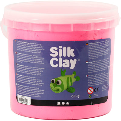 Silk clay https: www.cchobby.nl silk-clayr-roze-650-gr-1-emmer