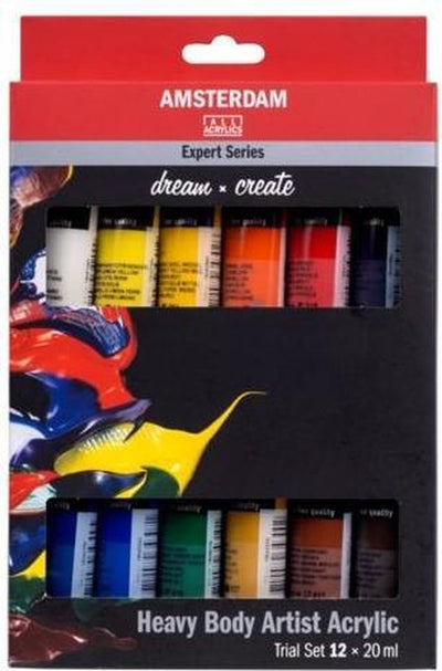 Amsterdam expert series acrylverf proefset | 12 x 20 ml