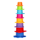 Stapelbekers dieren, 8st. - afbeelding 1