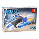 Bouwset titan heroes - space blauw - 84dlg. - afbeelding 2