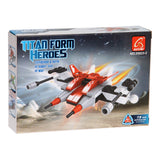 Lobbes bouwset titan heroes - space rood - 73dlg. - afbeelding 2