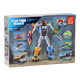 Lobbes bouwset titan heroes - space rood - 73dlg. - afbeelding 3