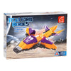 Lobbes bouwset titan heroes - space oranje - 49dlg.