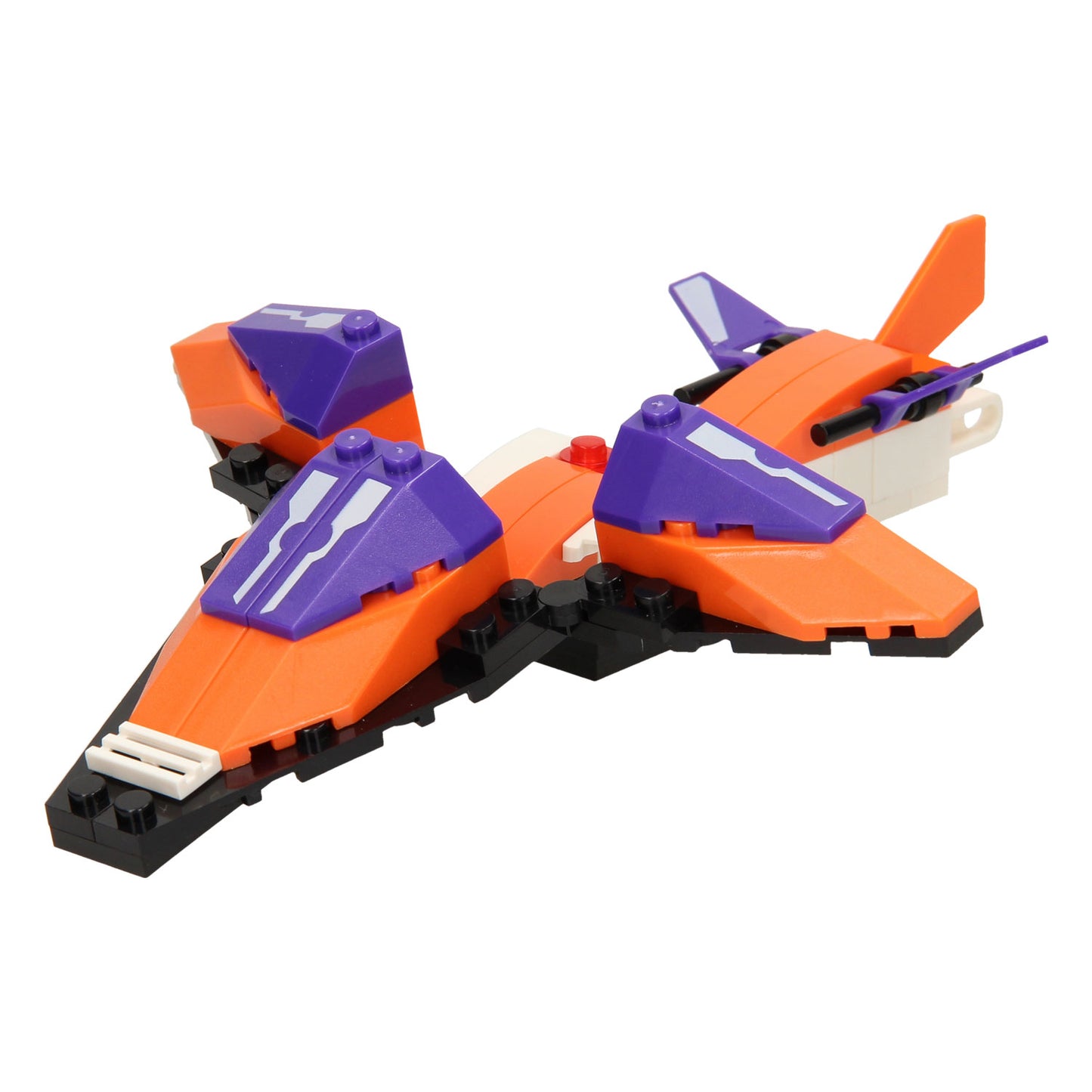 Lobbes bouwset titan heroes - space oranje - 49dlg.
