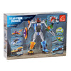 Bouwset titan heroes - space groen, 51dlg.