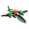 Bouwset titan heroes - space groen, 51dlg.
