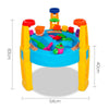 Zand- en waterspeelplaats met parasol