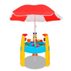 Zanden Waterspeelplaats met Parasol