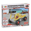 Lobbes constructieset metaal kiepwagen, 83dlg.