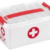 Sunware q-line first aid box 6l wit rood