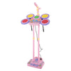 Microfoon met Drums Roze