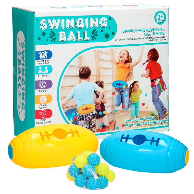 Lobbes 2-in-1 spel: lintjes pakken swingbal