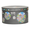 - Ronde Puzzel in Opbergbox - Dino's 150 stuks