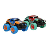 Monster car tweekleurig met frictie - afbeelding 5