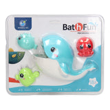 Badspeelset walvis happer, 4dlg. - afbeelding 2
