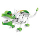 Lobbes metalen bouwset dino triceratops
