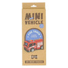 Houten bouwpakket 3d brandweerwagen