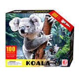 Lobbes shape puzzel koala, 100st. - afbeelding 1