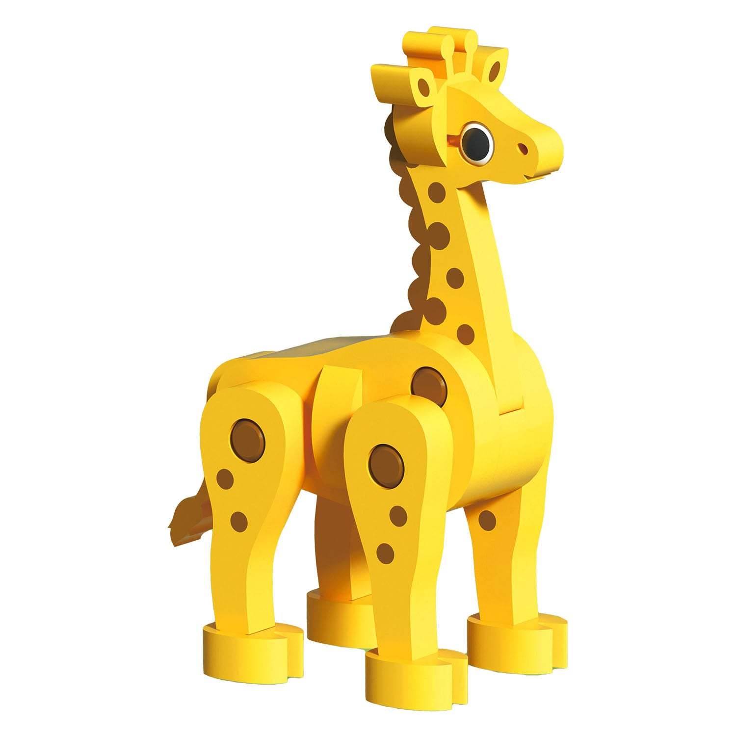 Foam bouwset 3d giraffe