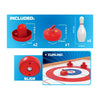 Lobbes airbowling- en curlingset