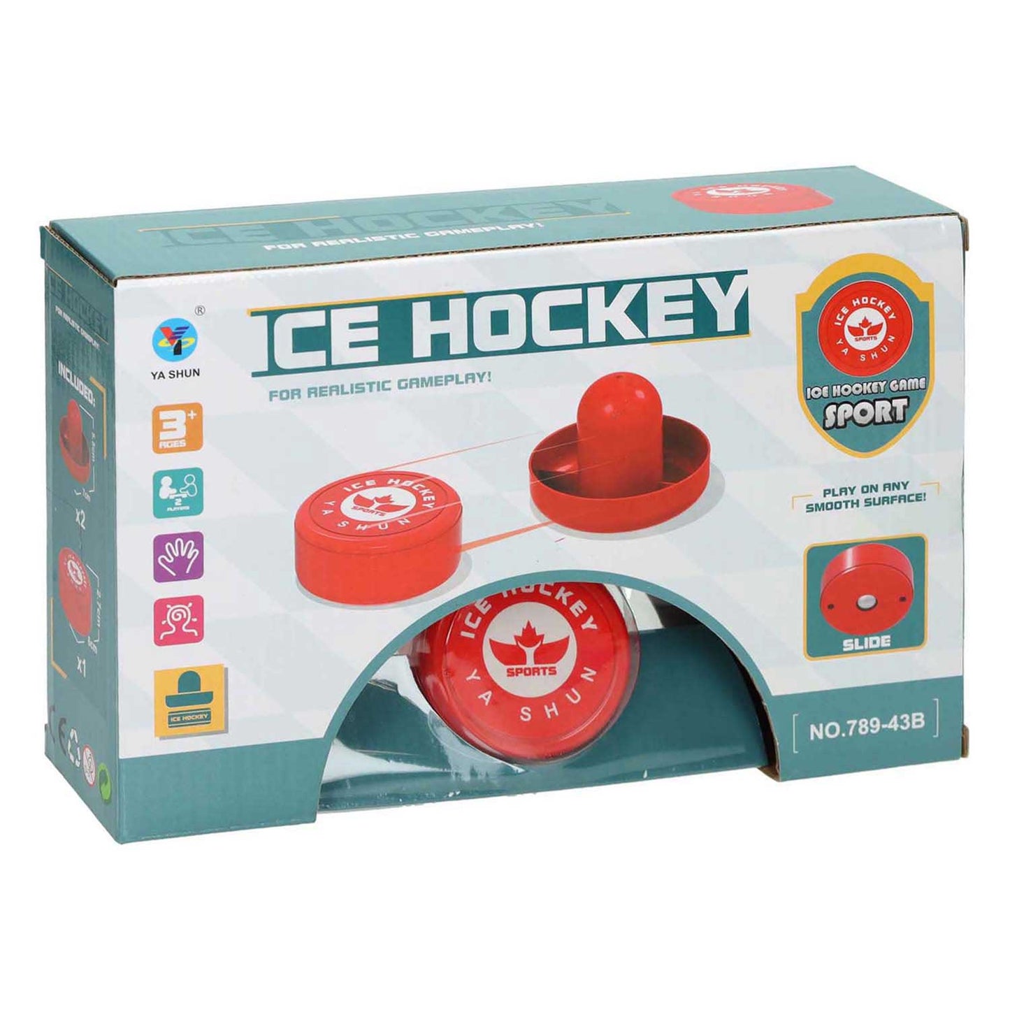 Merkloos sans marque air icehockey set