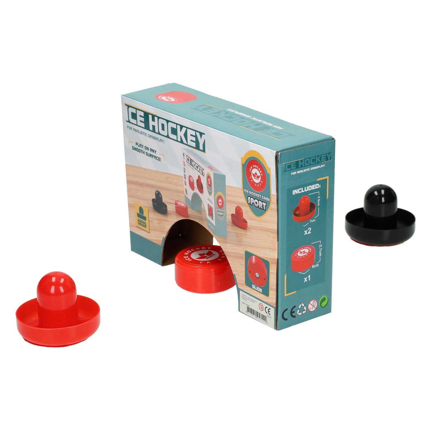 Merkloos sans marque air icehockey set