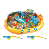 Lobbes speelgoed bv waterparkset met 2 hengels - afbeelding 2