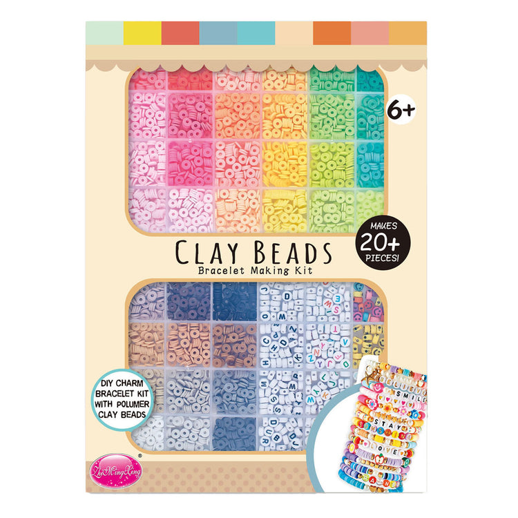 Polymeer kralen kleur- en grijstinten