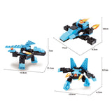 Titans robot bouwblokjes bouwset 3-in-1 - afbeelding 2