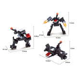 Titans robot bouwblokjes bouwset 3-in-1 - afbeelding 4