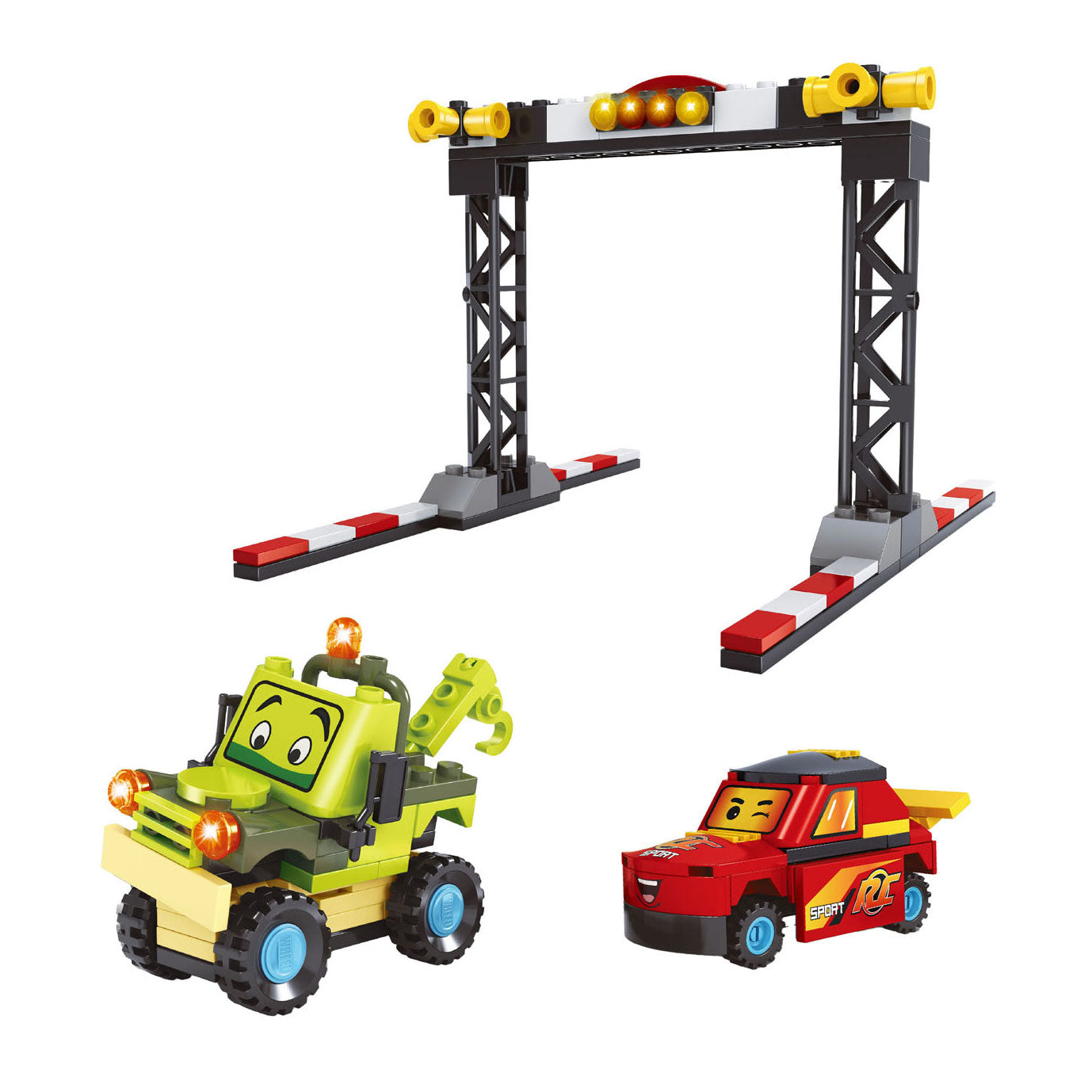 Bouwset auto - 164dlg.