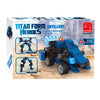 Lobbes bouwset titan transformeer blauw - 71dlg.