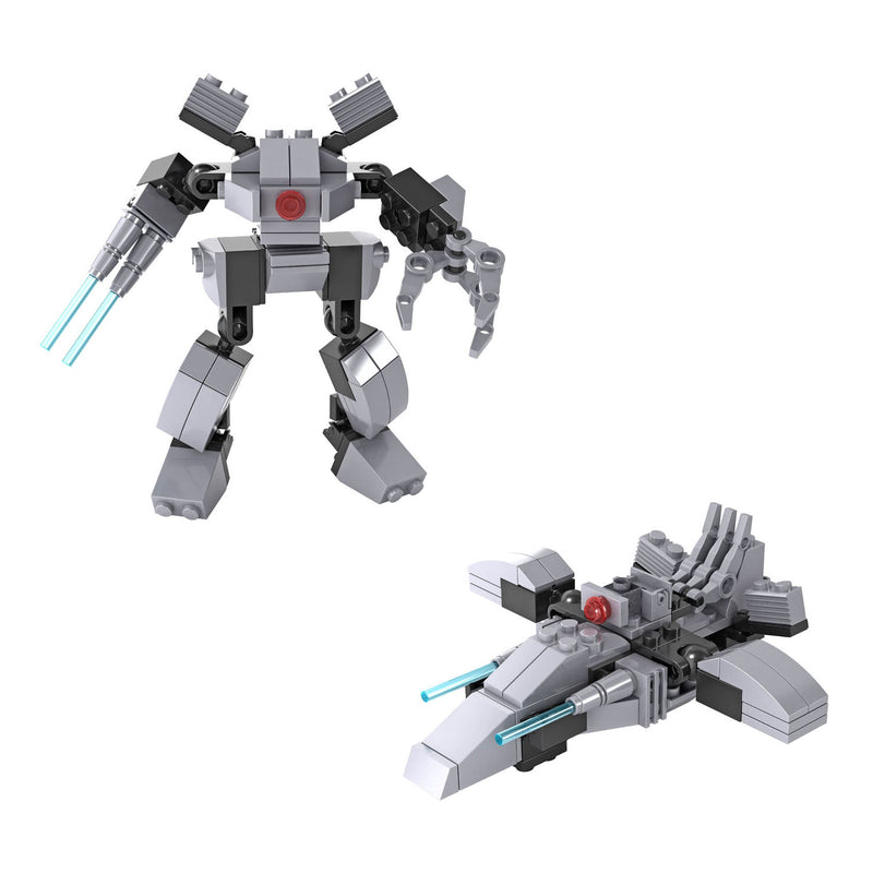 Lobbes bouwset transformeer robot spaceship - 81dlg