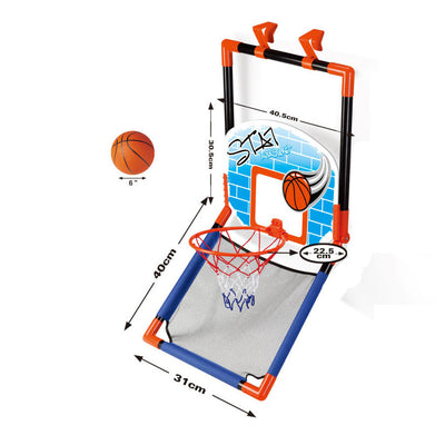 Lobbes speelgoed bv lobbes basketbalbord speelgoed voor deur en staand gebruik - basketbalset.