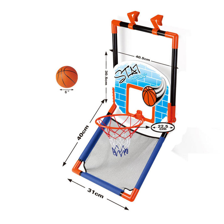 Lobbes speelgoed bv lobbes basketbalbord speelgoed voor deur en staand gebruik - basketbalset.