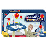 Teken projectietafel blauw - afbeelding 2
