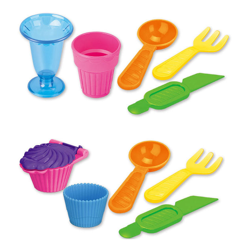 Speelzand met ijsbekers en acc.