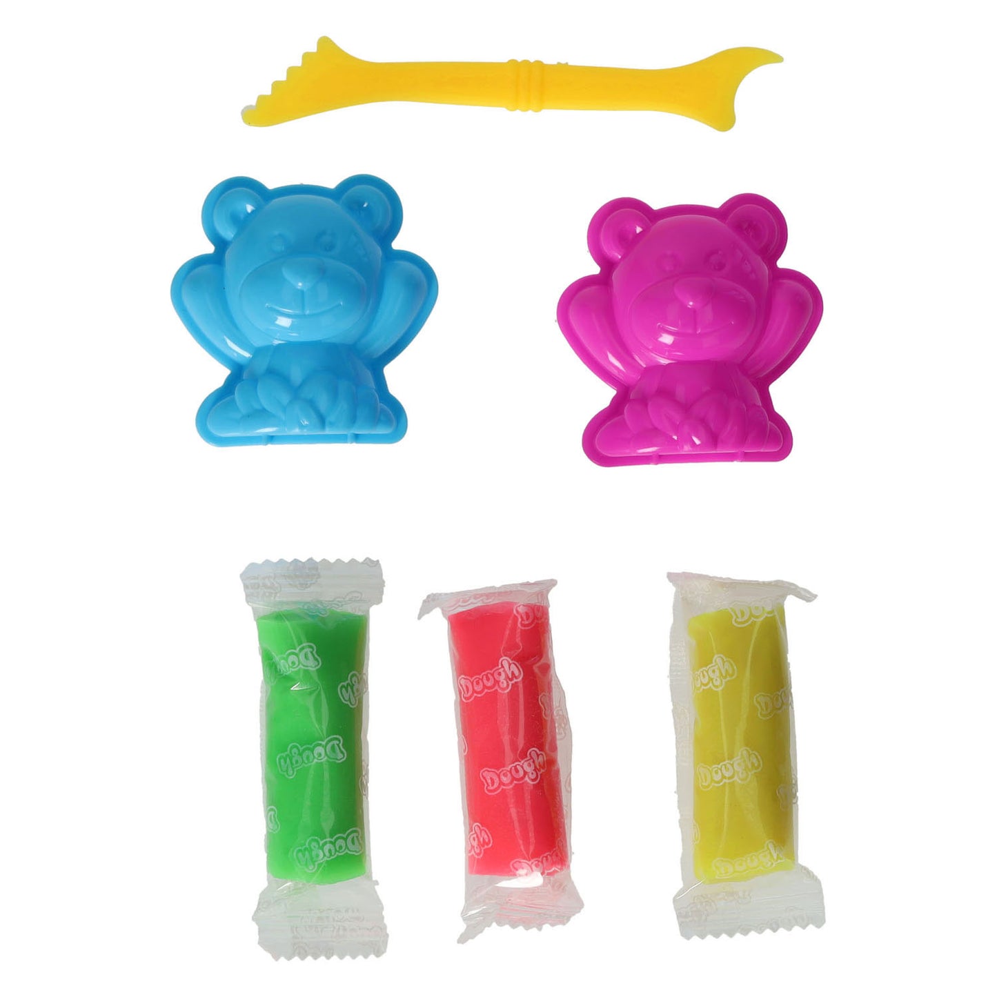 Kleiset met 2 dierenvormen en 1 tool