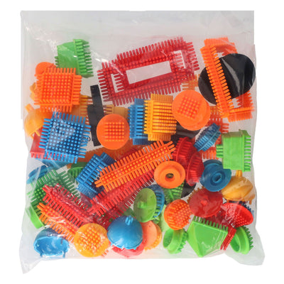 Bloko bristle bouwblokken, 80dlg.
