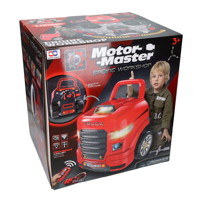 Motorblok met licht en geluid