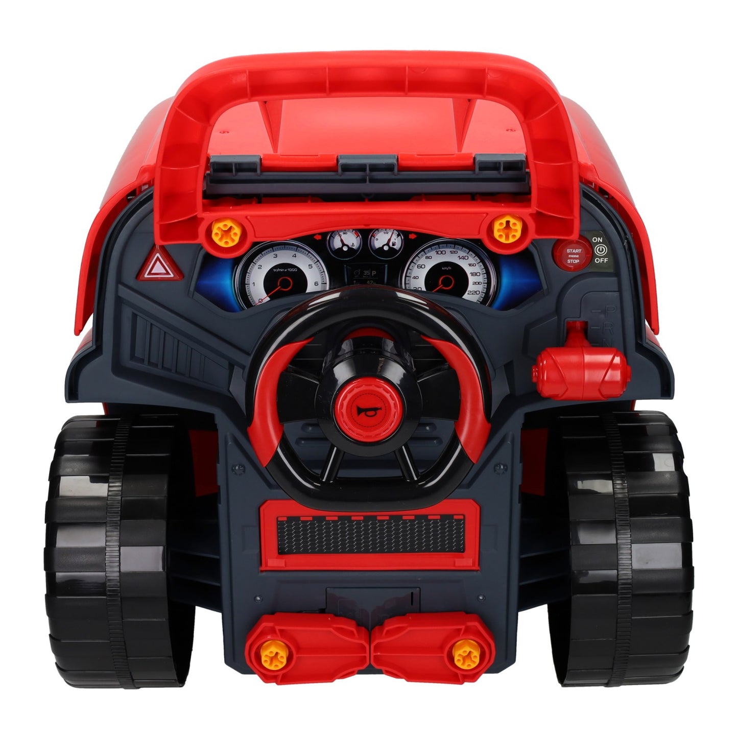 Motorblok met licht en geluid