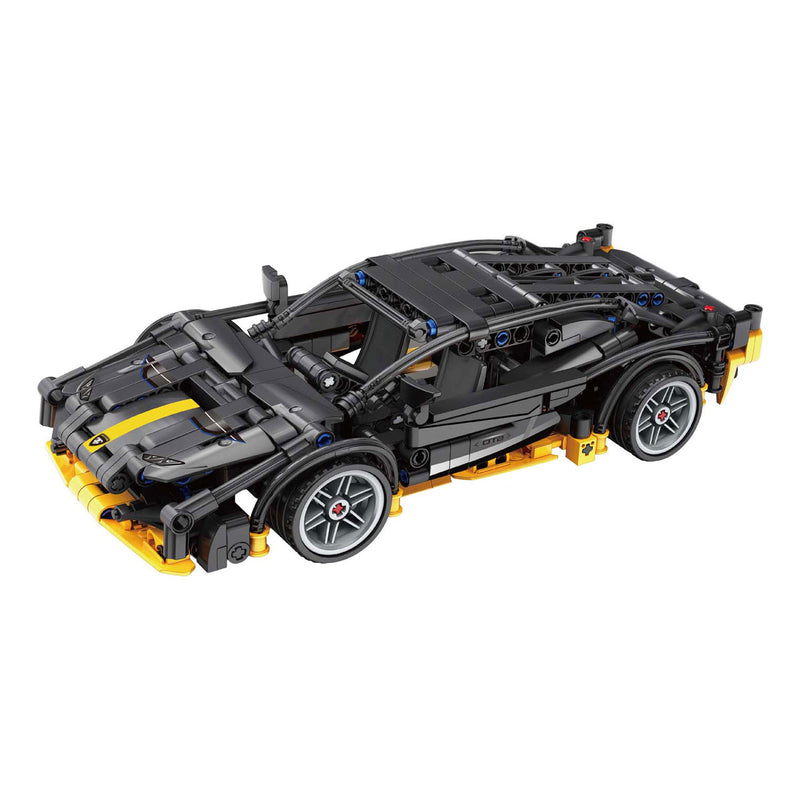 Lobbes speelgoed bv bouwsteentjes set pull back sport auto - 589dlg.
