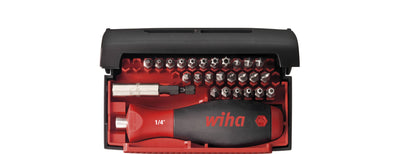 Wiha bitset collector security standard 25 mm en torsion-bits (zwart, 28-delig 1 4 incl. box )