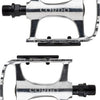 Cordo trekking pedalen aluminium - zilver