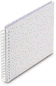 Hama spiraalalbum confetti, 28x24 cm, 50 witte pagina's