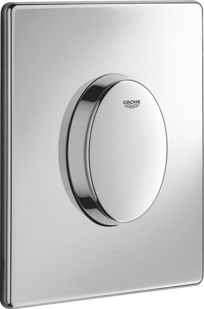 Grohe skate air bedieningsplaat - enkelspoeling - verticaal - chroom