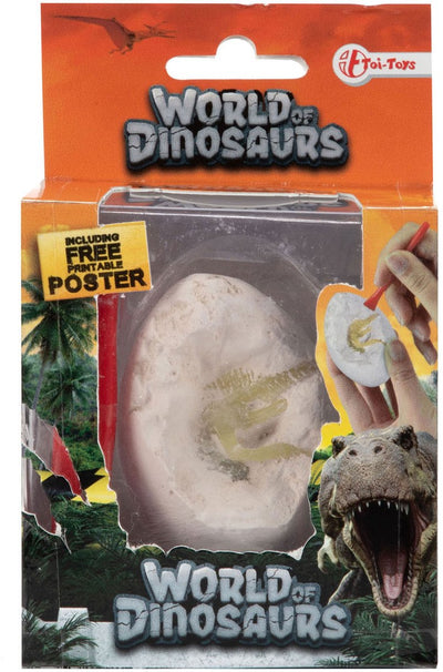 Toi-toys world of dinosaurs uitgraafset dino ei